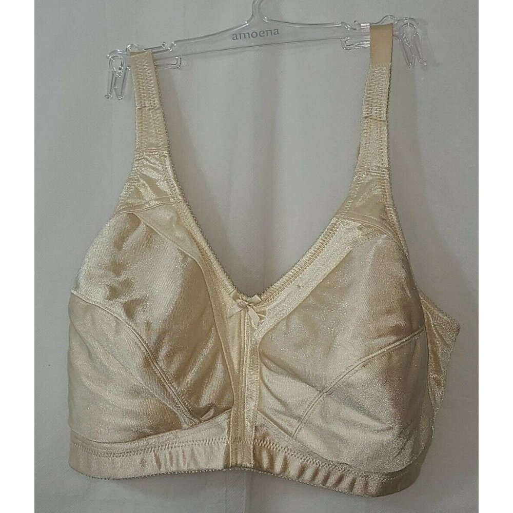 Amoena Mastectomy Bra 40D #2115 Pearl Beige New Fr